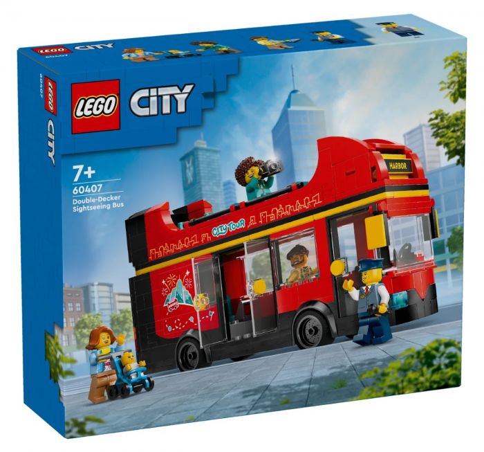 Конструктор LEGO City Червоний двоповерховий екскурсійний автобус