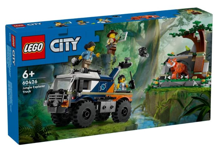 Конструктор LEGO City Позашляховик для дослідження джунглів