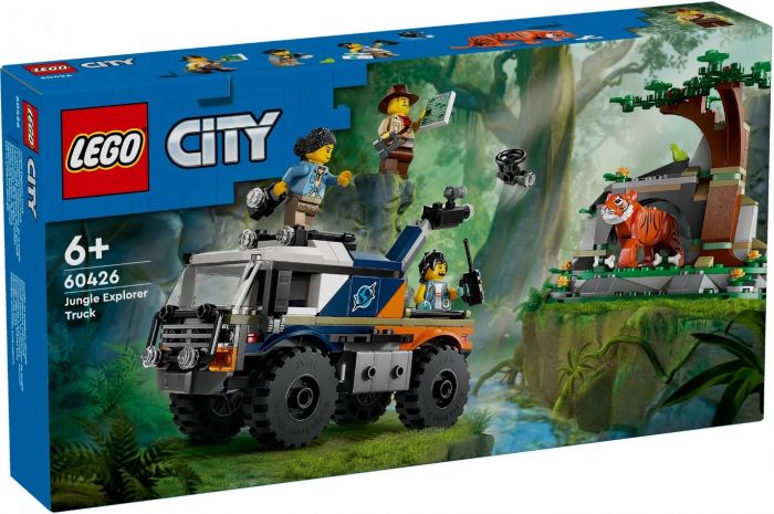 Конструктор LEGO City Позашляховик для дослідження джунглів