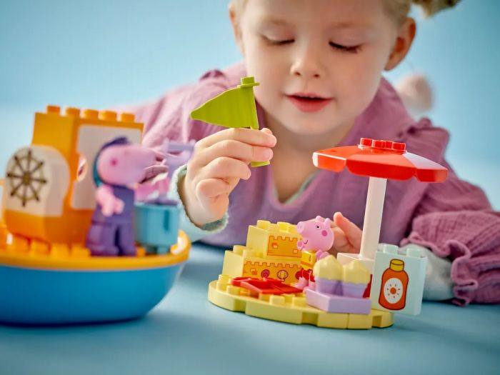 Конструктор LEGO DUPLO Peppa Pig Морська прогулянка Пеппи на човні