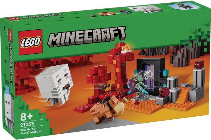 Конструктор LEGO Minecraft Засідка біля порталу в Нижній світ