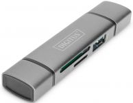 Кардрідер DIGITUS USB-C/USB 3.0 SD/MicroSD
