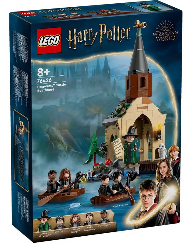 Конструктор LEGO Harry Potter Замок Гоґвортс. Човновий елінг