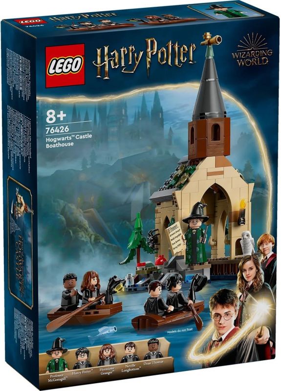 Конструктор LEGO Harry Potter Замок Гоґвортс. Човновий елінг