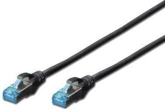Патч-корд DIGITUS CAT 5e SF-UTP, 2м, AWG 26/7, Cu, PVC, чорний