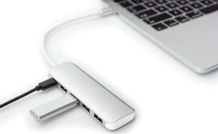 Хаб DIGITUS USB-C > 4xUSB-A/USB-C