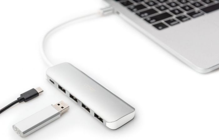 Хаб DIGITUS USB-C > 4xUSB-A/USB-C