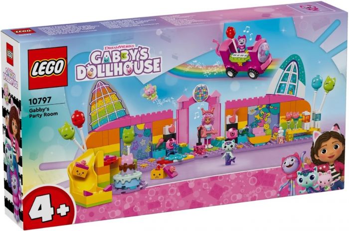 Конструктор LEGO Gabby's Dollhouse Святкова кімната Ґаббі