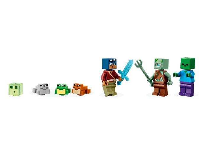 Конструктор LEGO Minecraft Будинок у формі жаби