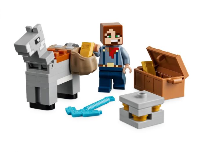 Конструктор LEGO Minecraft Покинута шахта у безплідних землях