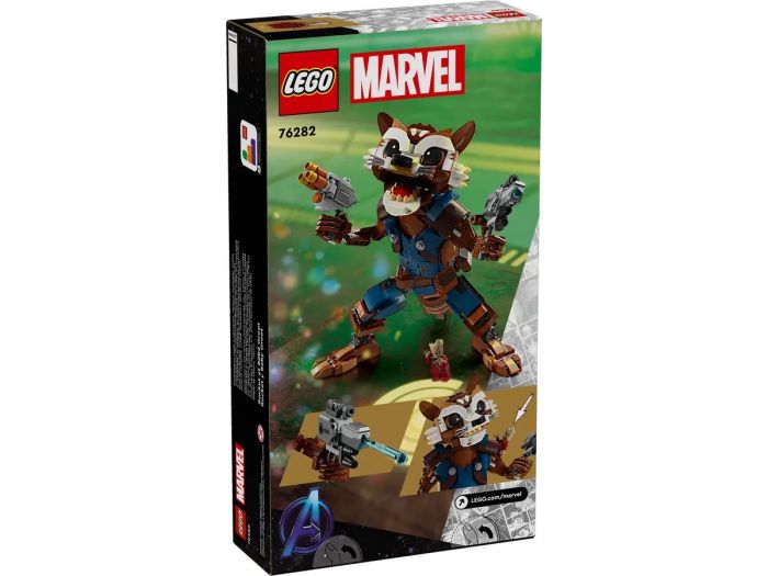 Конструктор LEGO Marvel Ракета й малюк Ґрут