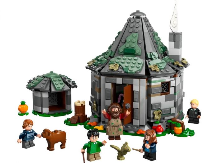 Конструктор LEGO Harry Potter Хатинка Геґріда: Несподівані гості