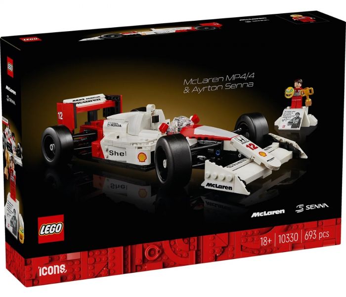 Конструктор LEGO Icons McLaren MP4/4 і Айртон Сенна