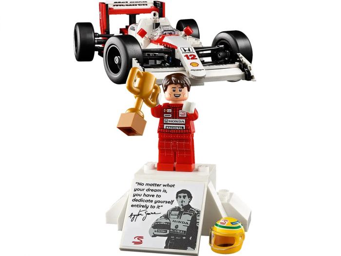 Конструктор LEGO Icons McLaren MP4/4 і Айртон Сенна