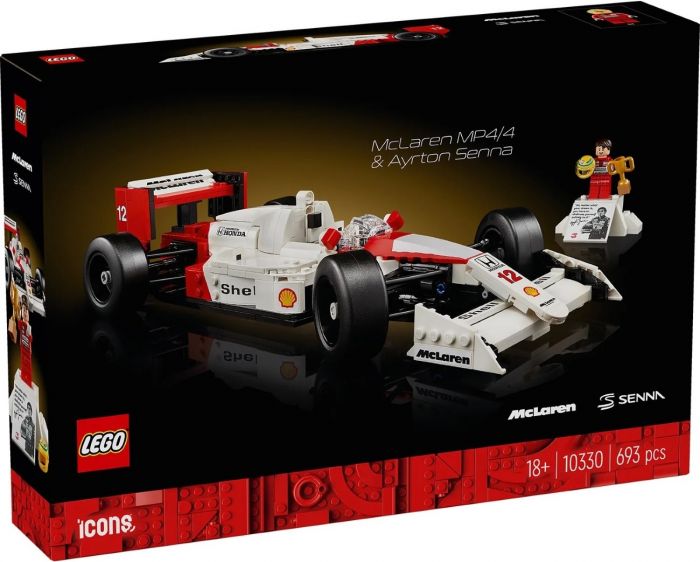 Конструктор LEGO Icons McLaren MP4/4 і Айртон Сенна