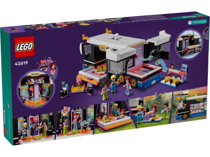 Конструктор LEGO Friends Автобус для музичного туру попзірки