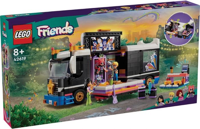 Конструктор LEGO Friends Автобус для музичного туру попзірки