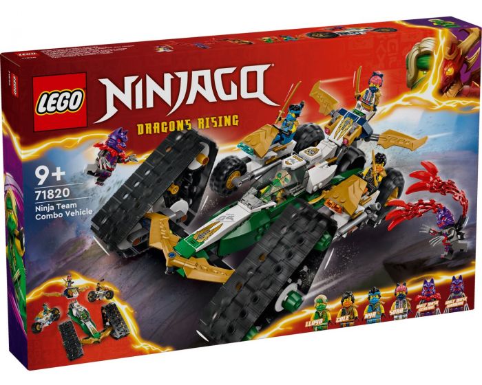 Конструктор LEGO NINJAGO Комбі-автомобіль команди ніндзя