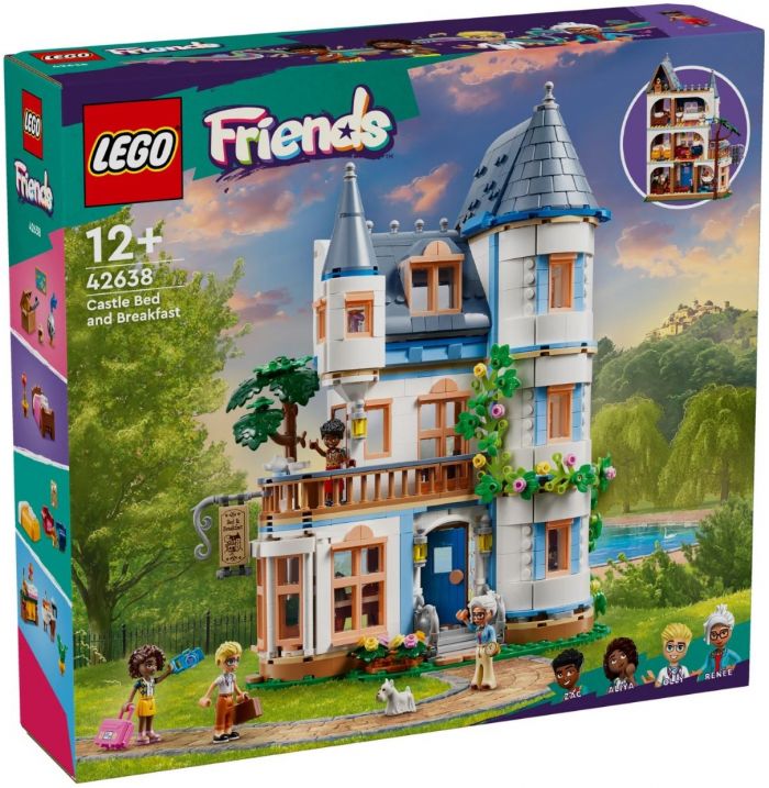 Конструктор LEGO Friends Замковий готель «Ночівля і сніданок»