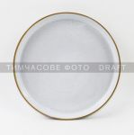 Тарілка десертна Ardesto Apulia, 20.3см, кераміка, білий