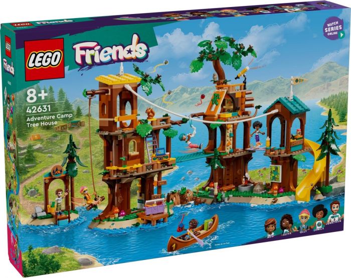 Конструктор LEGO Friends Будиночок на дереві у пригодницькому таборі