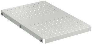 Полиця ZPAS 19", 1U, з високим навантаженням, глибиною 700 мм, максимально 200кг, сіра