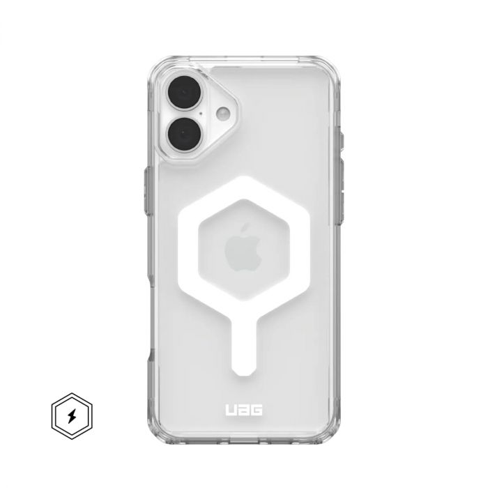 Чохол UAG для iPhone 16 Plus, Plyo Magsafe, Ice/White