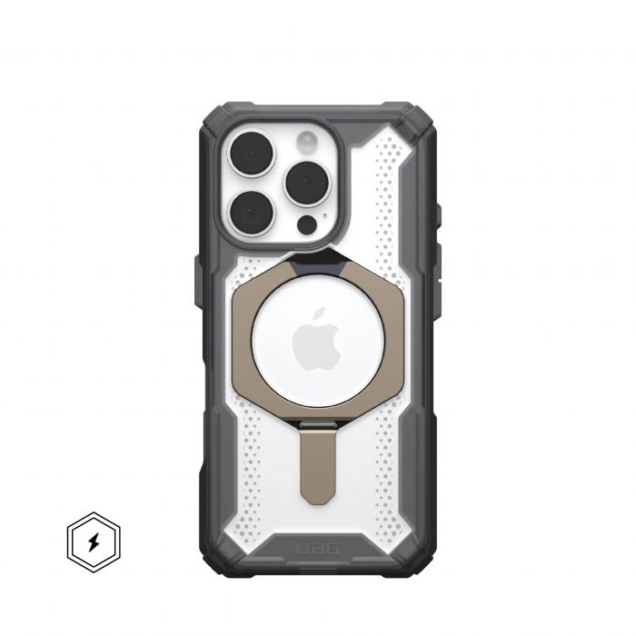 Чохол UAG для iPhone 16 Pro, Plasma XTE MagSafe, Ash/Titanium