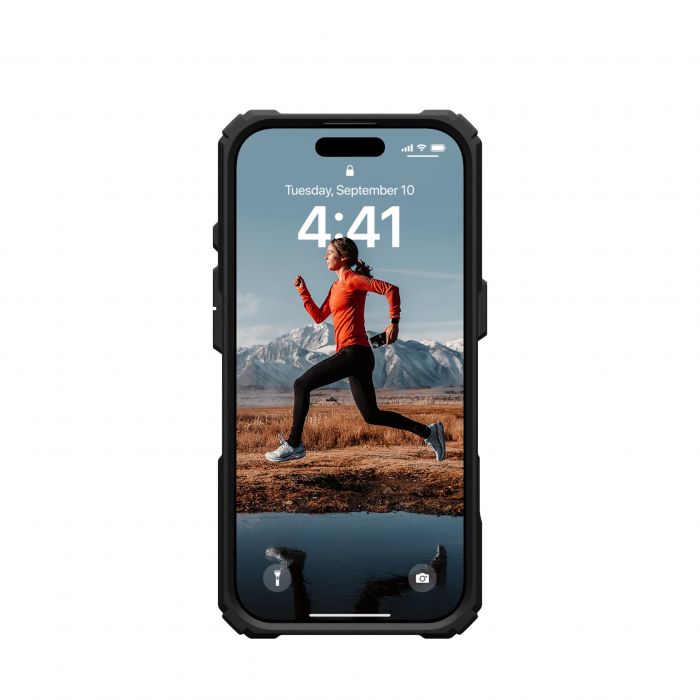 Чохол UAG для iPhone 16 Pro, Plasma XTE MagSafe, Black/Clear