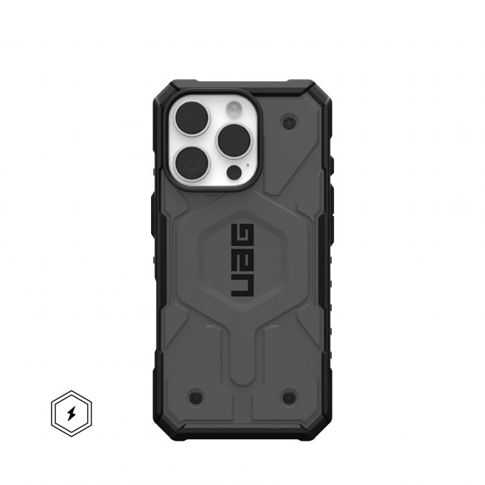 Чохол UAG для iPhone 16 Pro, Pathfinder Magsafe, Silver