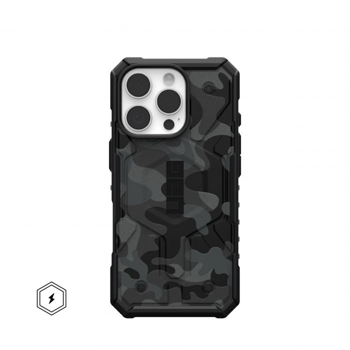 Чохол UAG для iPhone 16 Pro, Pathfinder SE Magsafe, Midnight Camo