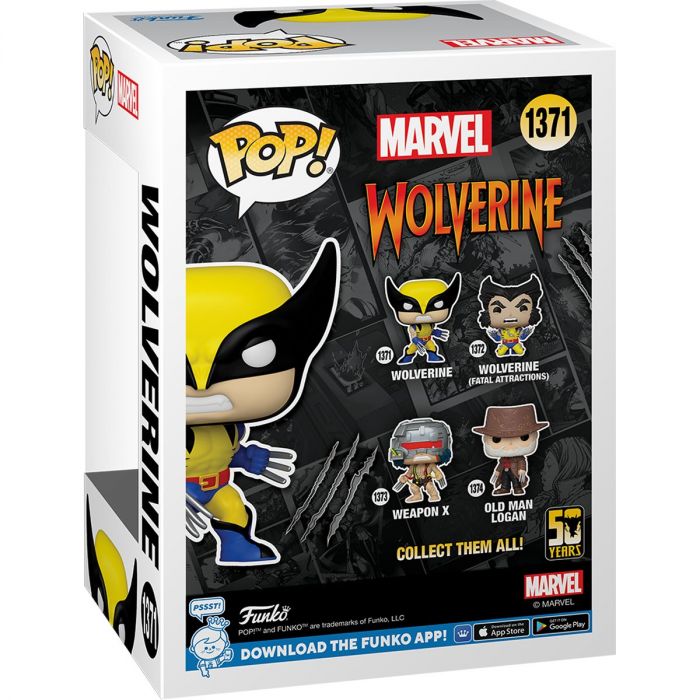 Фігурка POP Marvel: Wolverine 50th - Ultimate Wolverine (Classic)