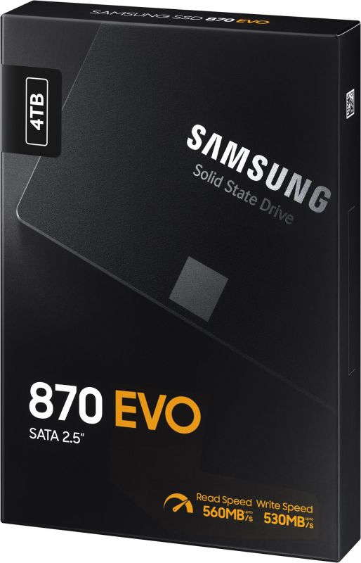 Накопичувач SSD Samsung 2.5" 4TB SATA 870EVO