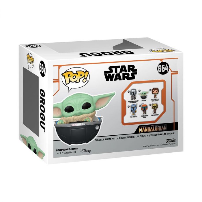 Фігурка Funko POP Star Wars: Mandalorian S9 - Grogu w/prama