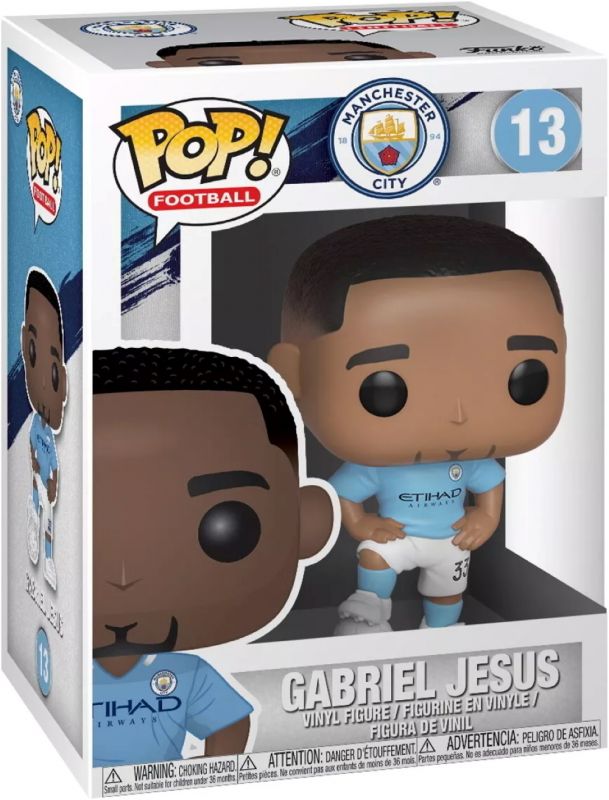 Фігурка Funko POP Football: FC Manchester City - Gabriel Jesus