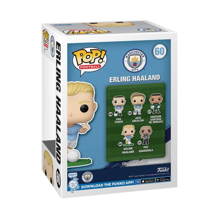 Фігурка Funko POP Football: FC Manchester City - Erling Haaland