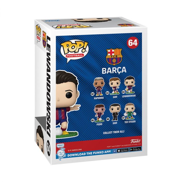 Фігурка Funko POP Football: FC Barcelona - Lewandowski