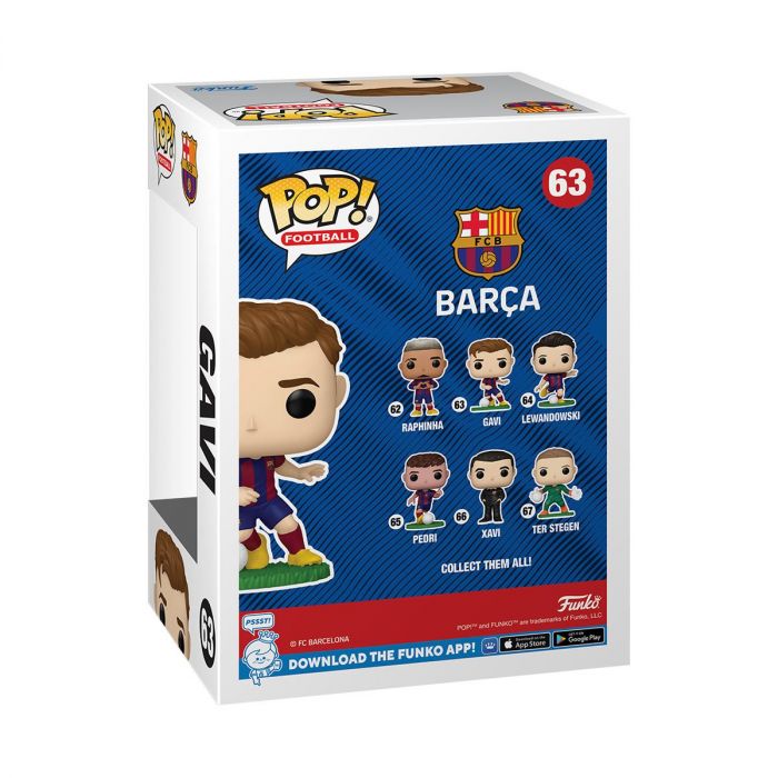 Фігурка Funko POP Football: FC Barcelona - Gavi