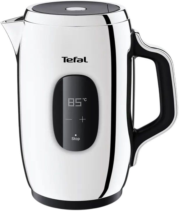 Електрочайник Tefal Majestuo 1.5л, з подвійними стінками, 9 темп.реж, підтримка температури, сенсорне управління, нержавіюча сталь