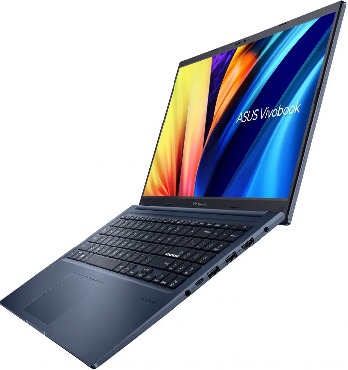 Ноутбук ASUS Vivobook 15 M1502YA-BQ112 15.6" FHD IPS, AMD R7-7730U, 16GB, F512GB, UMA, noOS, Блакитний