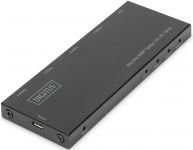 Відеосплітер DIGITUS HDMI (INx1 - OUTx4), 4K, Ultra Slim