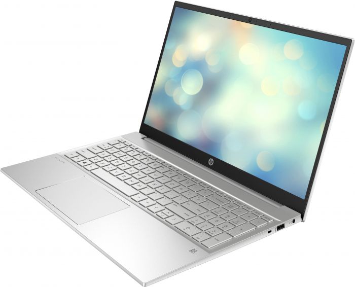 Ноутбук HP Pavilion 15-eh1138ua 15.6" FHD IPS AG, AMD R5-5500U, 16GB, F1024GB, UMA, DOS, сріблястий