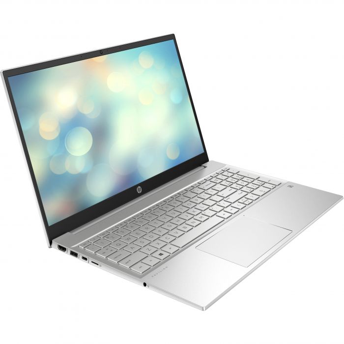 Ноутбук HP Pavilion 15-eh1138ua 15.6" FHD IPS AG, AMD R5-5500U, 16GB, F1024GB, UMA, DOS, сріблястий