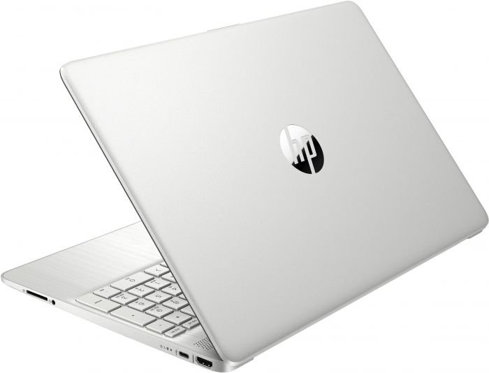 Ноутбук HP 15s-fq5039ua 15.6" FHD IPS AG, Intel i3-1215U, 16GB, F512GB, UMA, DOS, сріблястий