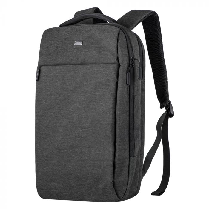 Рюкзак 2E, Melange 17", чорний