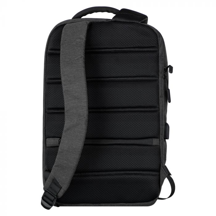 Рюкзак 2E, Melange 17", чорний