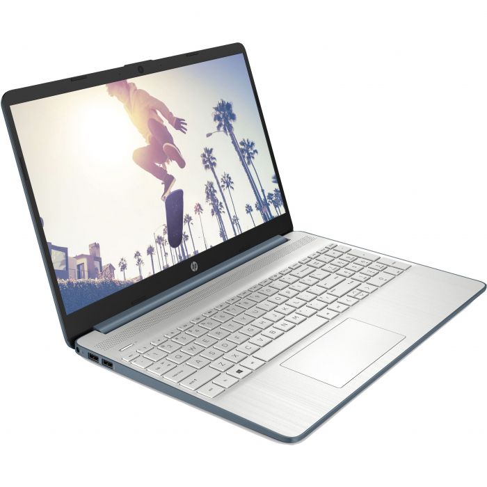 Ноутбук HP 15s-eq2075ua 15.6" FHD IPS AG, AMD R7-5700U, 16GB, F512GB, UMA, DOS, синій