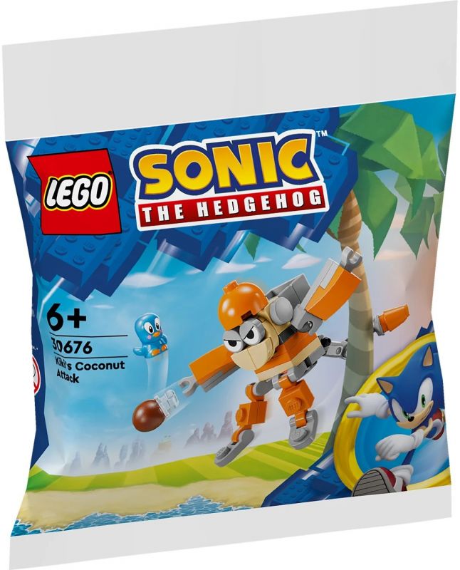 Конструктор LEGO Sonic  Кокосова атака Кікі