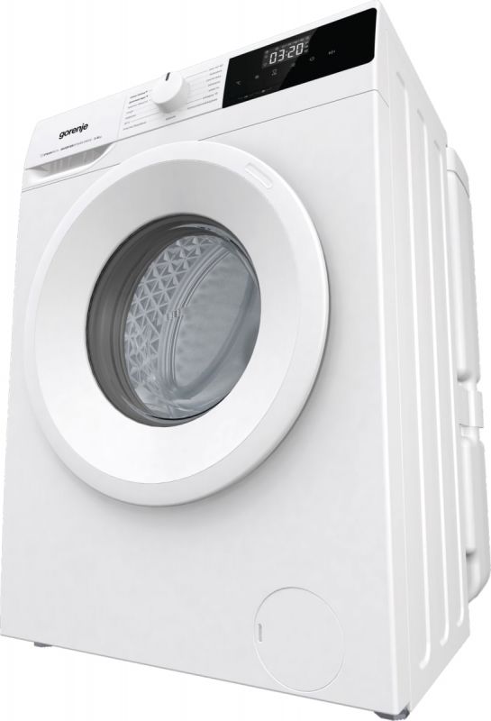 Пральна машина Gorenje фронтальна, з баком, 6кг, 1000, A+, 60см, дисплей, пар, інвертор, білий