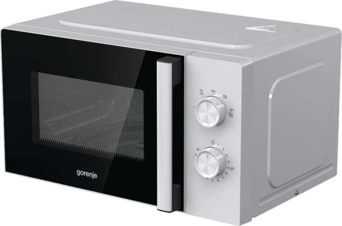 Мікрохвильова піч Gorenje, 20л, мех. керув., 800Вт, білий